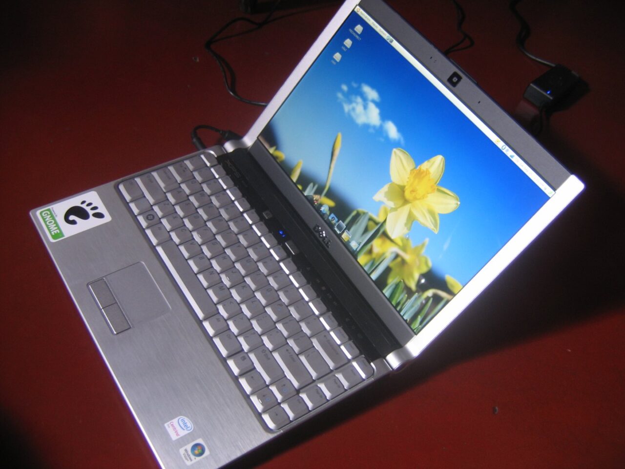 Dell XPS M1330 fotografado por Sayamindu Dasgupta em setembro de 2007