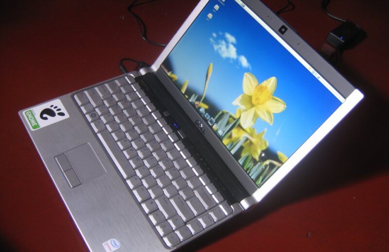 Dell XPS M1330 fotografado por Sayamindu Dasgupta em setembro de 2007
